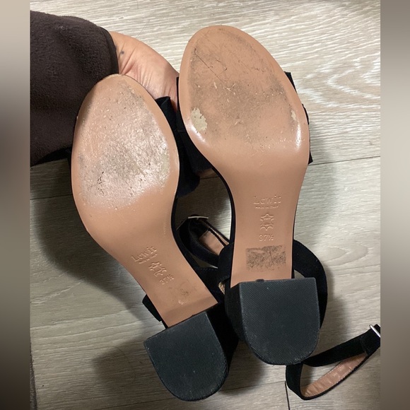 Lewit ruffle suede heel - Picture 2 of 3